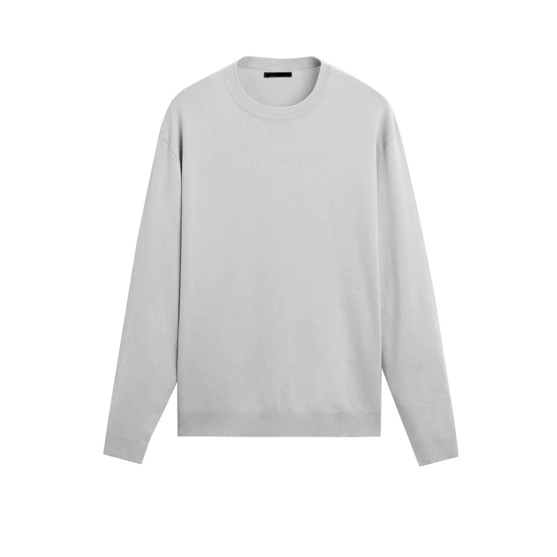 Viscose-Blend Long-Sleeve Knit