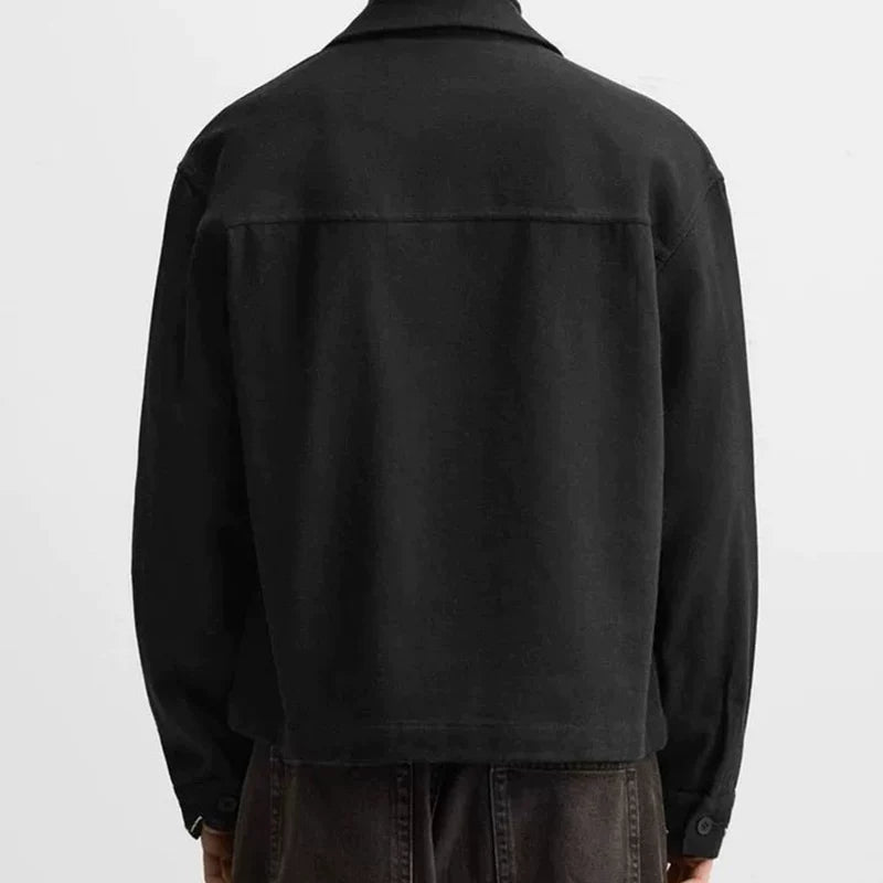 Embroidered Shirt Jacket