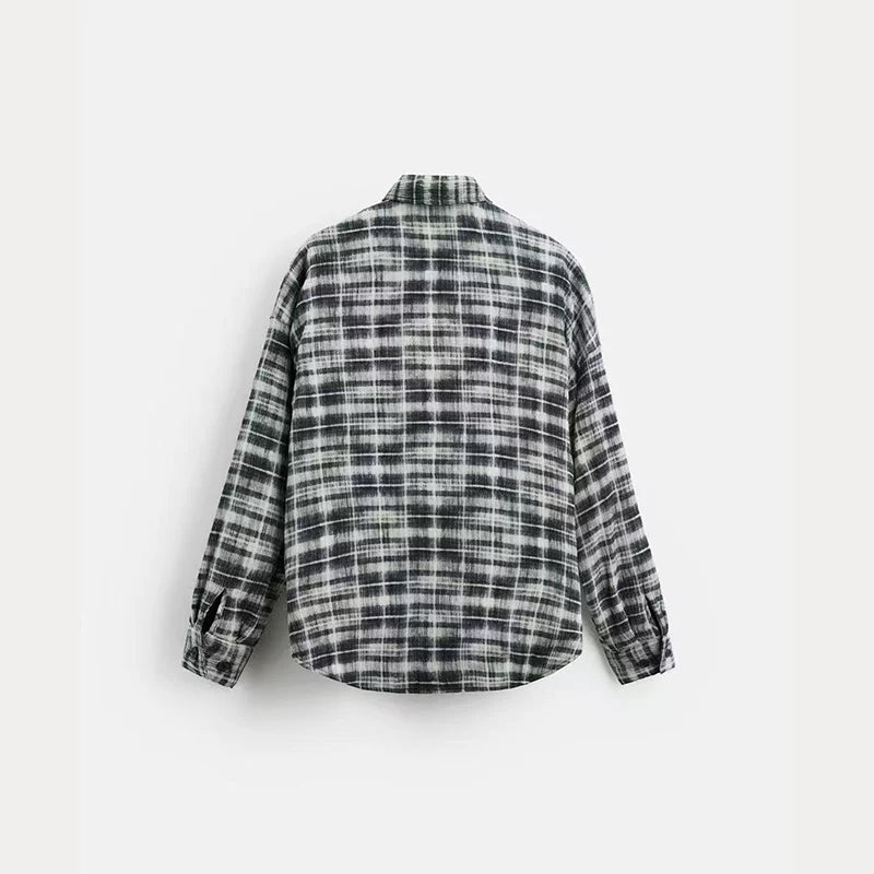 Checked Shirt Jacket