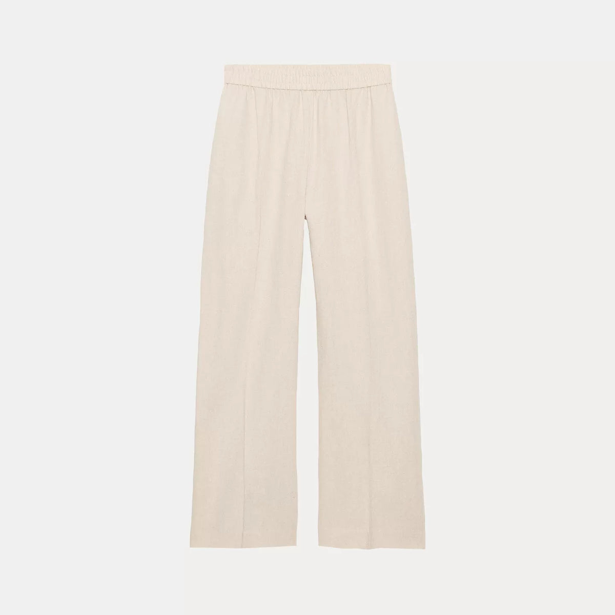 Polo Collar Shirt & Straight Trousers Set