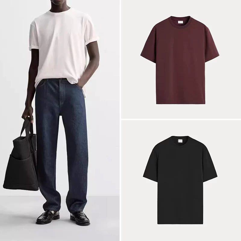 Midweight Slim Crew Neck Tee