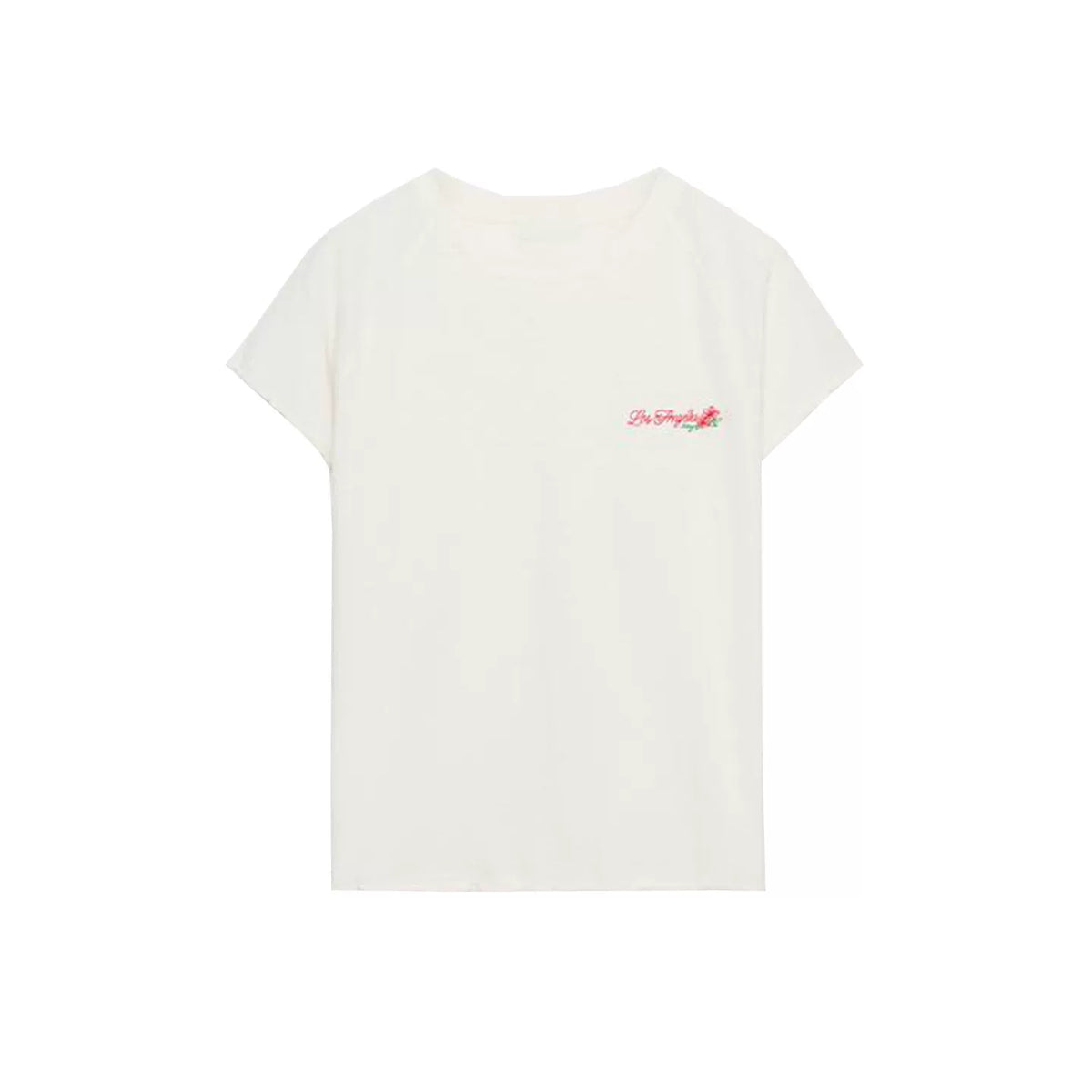 Raglan Sleeve Slogan T-Shirt