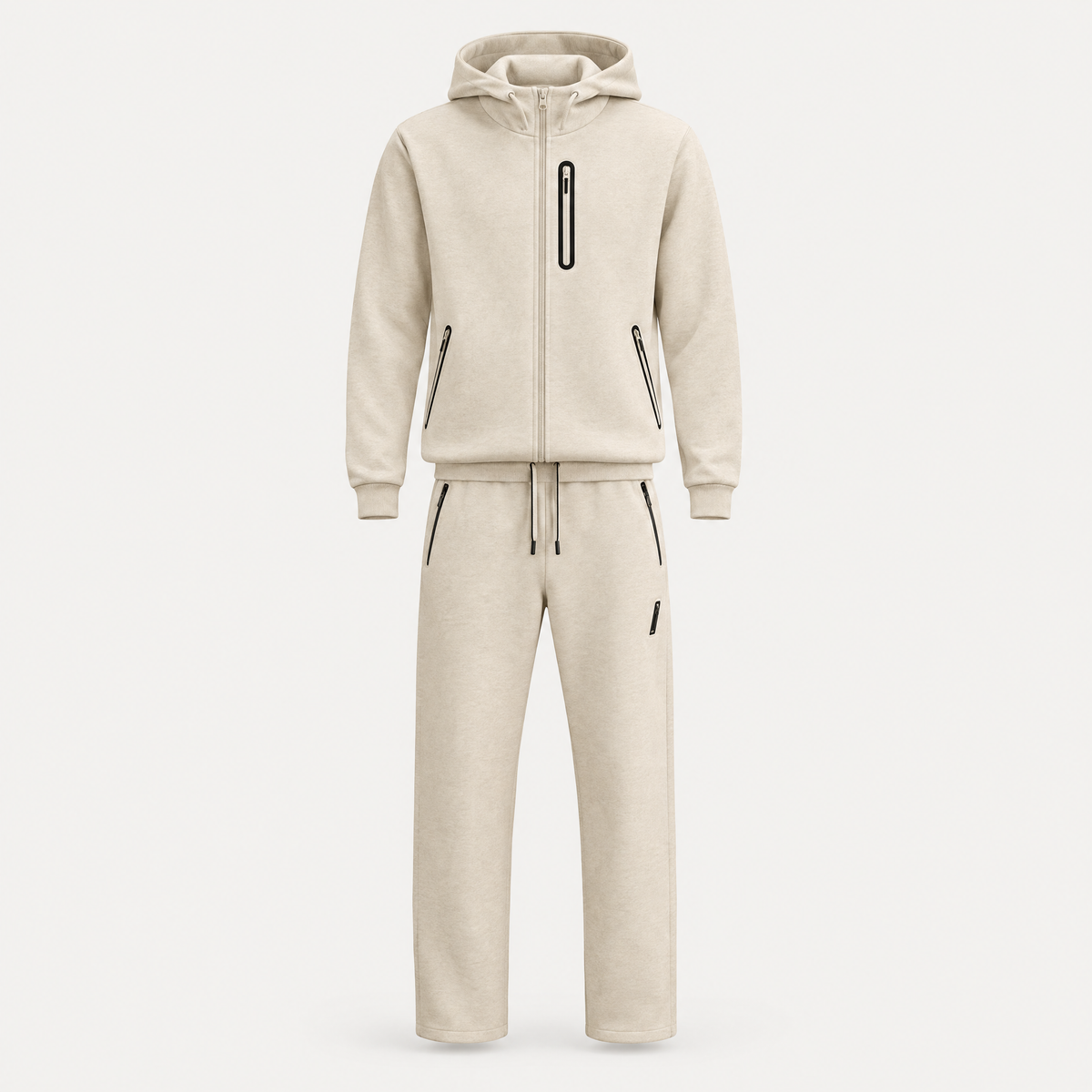 Hooded Sweatshirt and Jogger Set