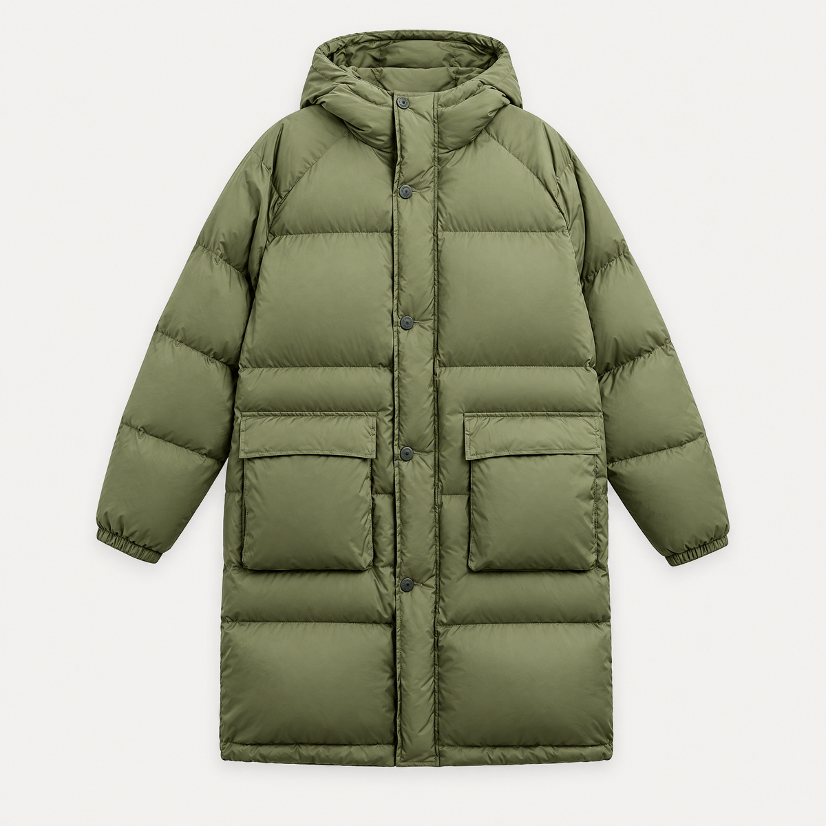Long Down Puffer Coat
