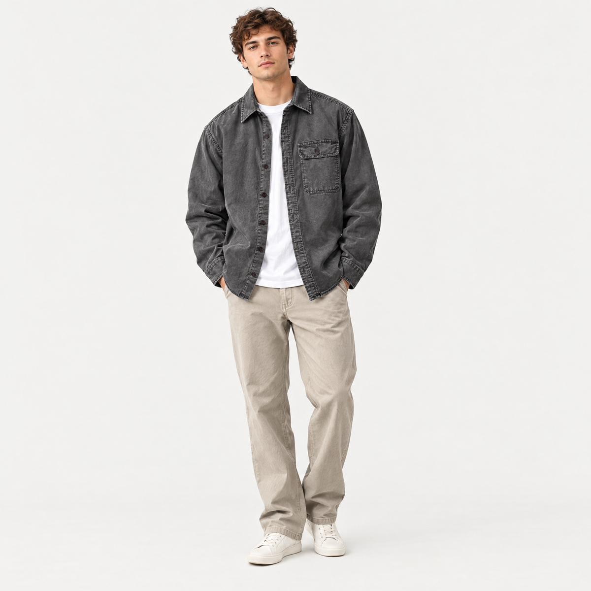 Retro Collared Jacket